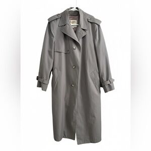 2 /$35 Fog Charcoal Trench Coat